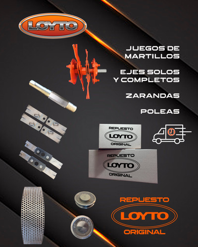 Protector De Correas Para Moledora Loyto N° 1, 2 Y 3