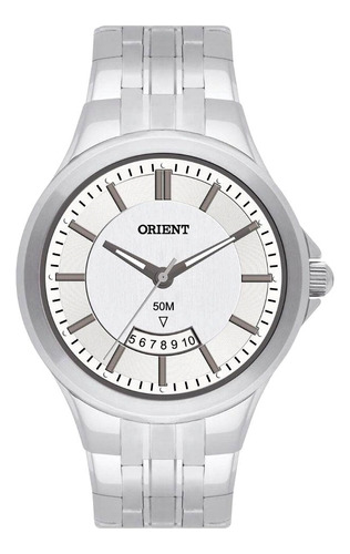 Relógio Orient Masculino Mbss1118a S1sx Clássico Prateado
