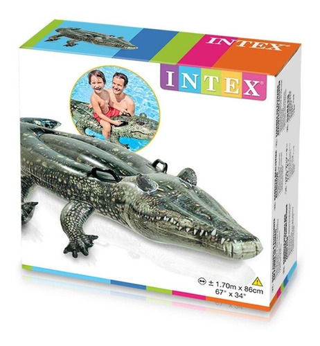 Acuario Intex Cocodrilo Tiburon Mantarraya Delfin Inflables