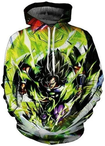 Dragon ball super broly hoodie deals