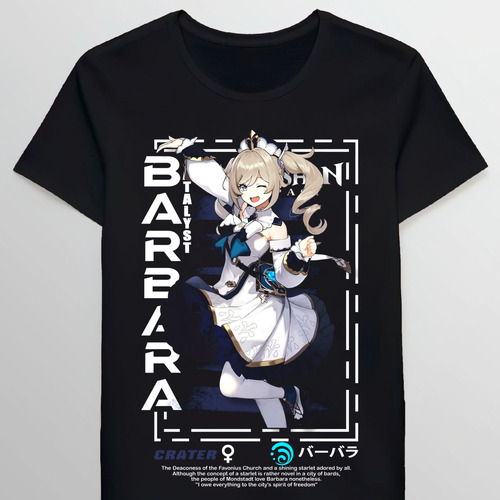 Remera Barbara Genshin Impact Aesthetic 97922773