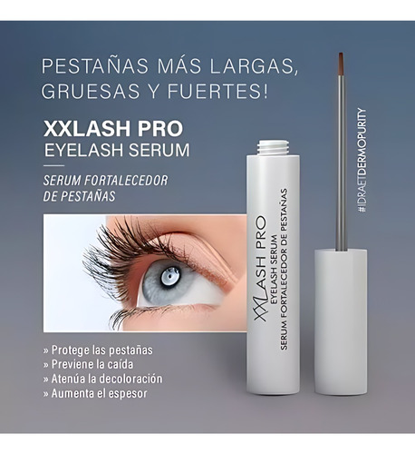 Fortalecedor Pestañas Y Cejas Xxlash Pro Idraet 8.5 Ml