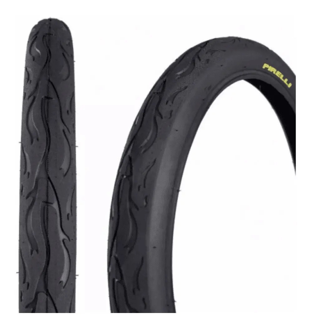 Pneu Bike Aro 20 Pirelli Tornado Tipo Flame 20x2.125 Balão Preto