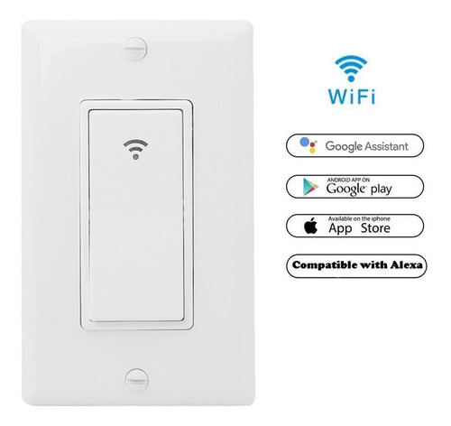 Interruptor Wi Fi Smart Home Caja Compatible Via App
