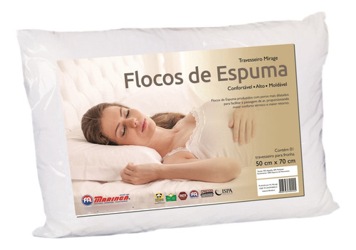 Almohada De Fibra Siliconada F.a. Colchones Mirage 