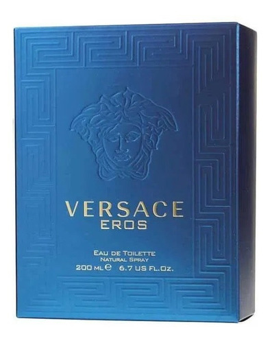 Imagen 3 de 3 de Perfume Versace Eros 200ml Men - mL a $4502