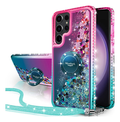 Funda Para Samsung Galaxy S23 Ultra, Glitter Holografico_c