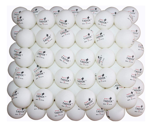 Tadick - Juego De 100 Pelotas De Tenis De Mesa De Primera Ca