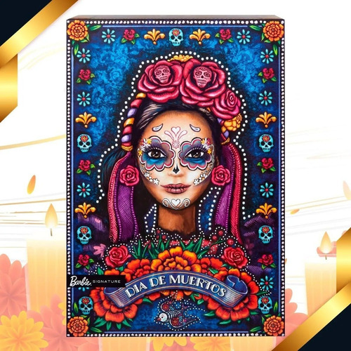 Barbie Signature Dia De Muertos Muñeca Coleccionable Mattel
