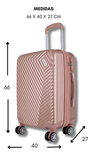 Maleta Frequent Flyer Mitho Deluxe Mediana 24 Pulgadas 20 Kg