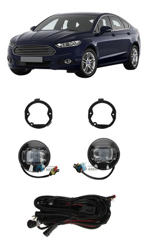 Kit Faro Auxiliar Led Drl Ford Mondeo Kinetic 2015 2016