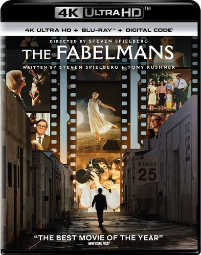 The Fabelmans 4k Ultra HD + Novo Blu-ray original importado