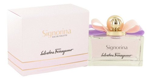 Edt 3.4 Onzas Signorina Salvatore Ferragamo Para Mujer En