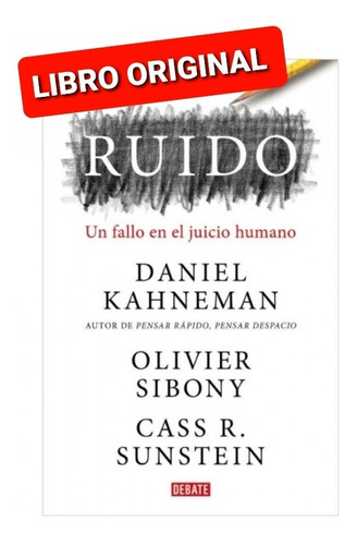 Ruido( Un Fallo En El Juicio Humano ) Libro Nuevo Y Original