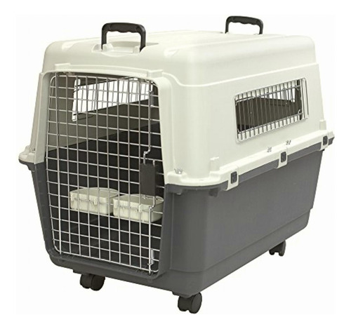 Sportpet Designs, Caja De Viaje Para Perros, Plástico,