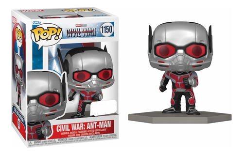 Funko Pop Ant Man 1150 Marvel Estudios Civil War 11 Cm
