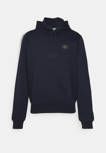 Poleron Hoddie Lacoste Azul Marino Sellado