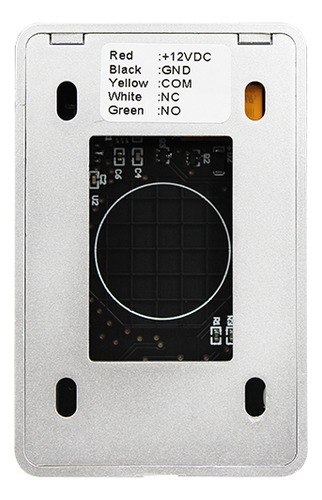 Boton Pulsador De Salida Touch Led Control Accesos Negro C1