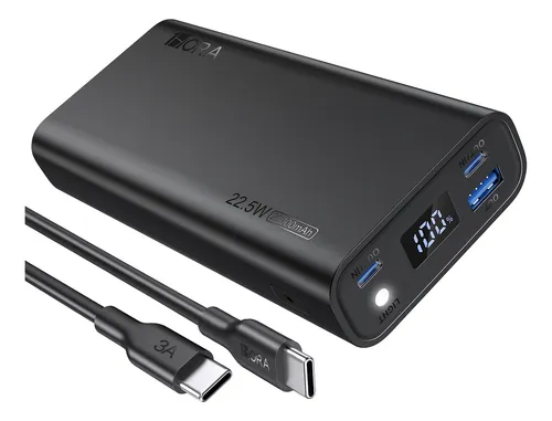 Power Bank Batería Portátil 20000mah 22.5w Carga Rápida 1hora Gar...