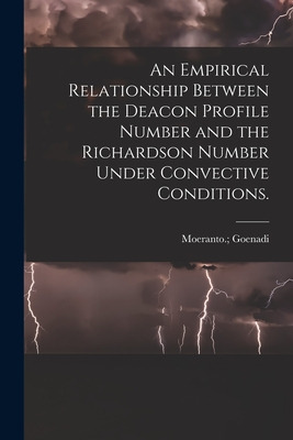 Libro An Empirical Relationship Between The Deacon Profil...