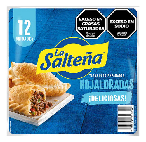 La Salteña Tapas De Empanadas Hojaldradas (pack 6 Unidades)