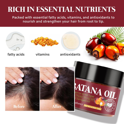 Aceite Batana 124 Ml Reparación Capilar, Nutrición Intensiva