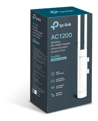 Imagen 5 de 6 de Access Point Tp Link Eap225 Exterior Ac1200 Antena Dual Band