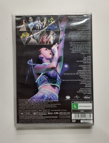 Dvd Katy Perry - ( The Prismatic World Tour Live ) - 2015