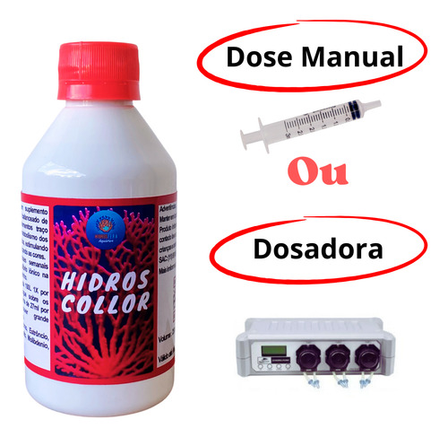 Suplemento P/ Corais Hidros Collor - 250ml