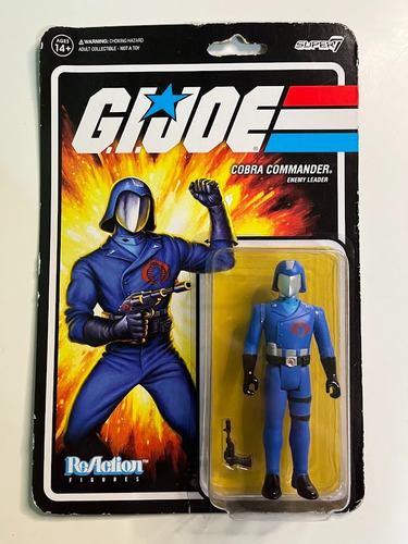 Cobra Commander G.ijoe Reaction Super7 Gijoe 