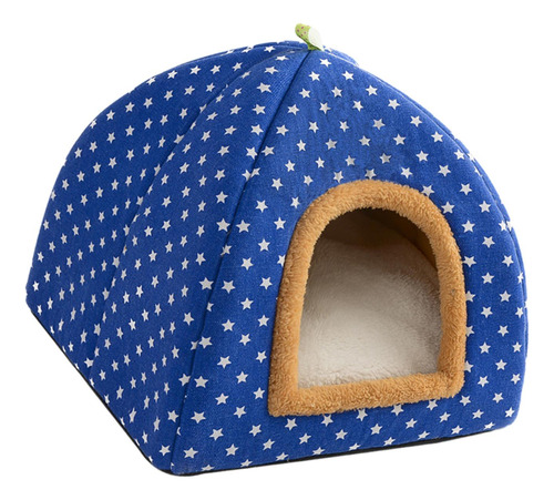 Tienda Para Mascotas, Cama Tipo Cueva, Cama Para Azul M