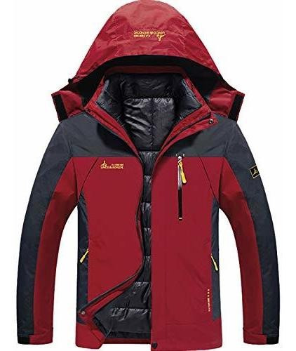 Chaqueta Para La Nieve De Esqui Impermeable 3 En 1 Para Hom