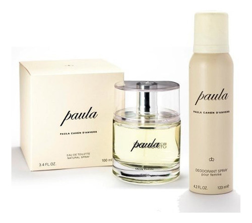 Perfume + Desodorante Paula Original Edt 100 ml Mujer