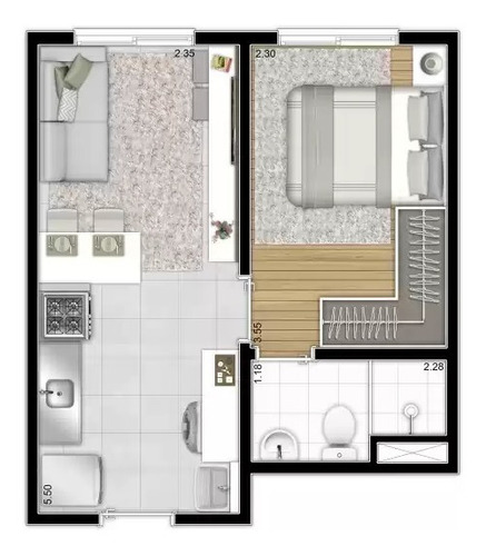 Imagem 12 de 15 de Apartamento Residencial Para Venda, Vila Das Belezas, São Paulo - Ap9819. - Ap9819-inc