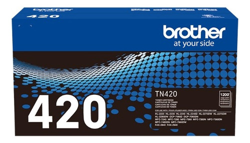 Cartucho Toner Brother Tn-420 Para Hl2240 Hl2270dw 1200 Pag