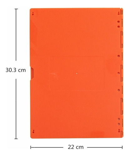Aa 27 Renglones Pizarras For Braille Con 2 Punzonnaranja
