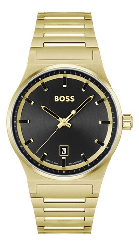 Reloj Hugo Boss Hombre Acero Chapado Oro 1514077 Candor