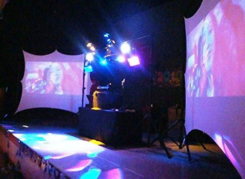 Pantalla Gigante Proyector 3x3m Dual Vision American Screens