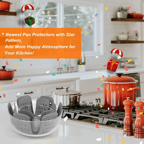 Protectores Para Sartenes Y Ollas Bykitchen, Mas Grandes ...