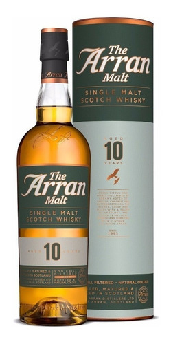 Imagen 1 de 1 de Whisky Single Malt The Arran 10 Años 46%abv Origen Escocia