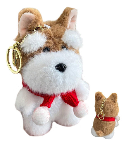 Del Bolso De La Felpa Del Perro Llavero Del Perro De La Felp