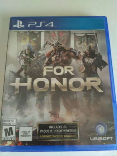 For Honor Ps4 Nuevo  En Español Envio Gratis