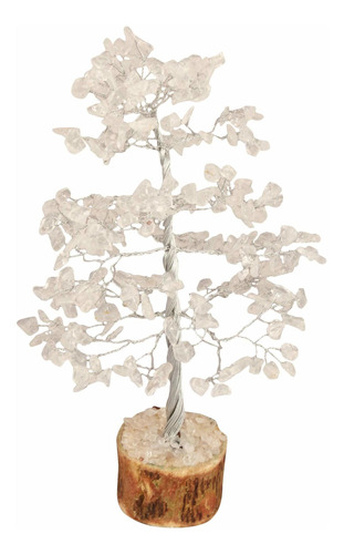 Cuarzo Transparente Gemstone Money Tree Feng Shui Bonsa...