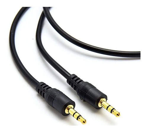 Cable Auxiliar De Audio Estéreo Plug 3.5mm 1x1 De 1.5 Metros