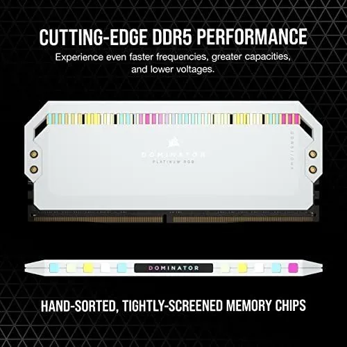 Memoria Ram Corsair Dominator Platinum Rgb Ddr5 64gb 5200mhz
