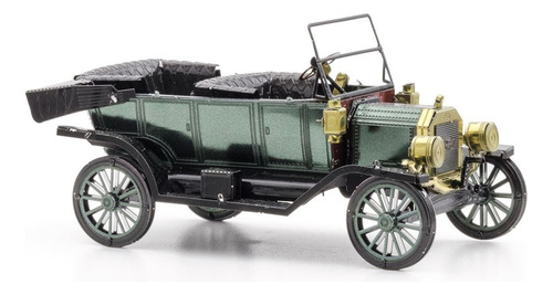 Maqueta Metalica Ford T 1910 Verde 3d Para Armar Metal Earth