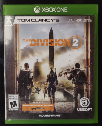 Tom Clancy's The Division 2 Juego Original Xbx (Reacondicionado)