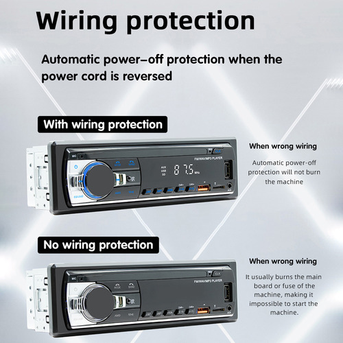 Rádio Mp3 Bluetooth Estéreo Automotivo Jsd-530l Fm 2 Usb Aux