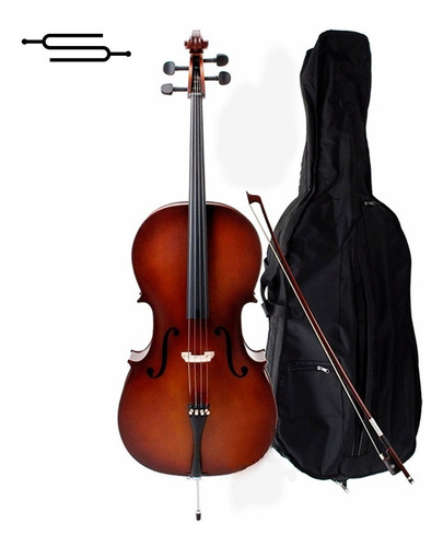 Cello Stradella 4/4 Mc601144 + Funda Y Arco - Envio