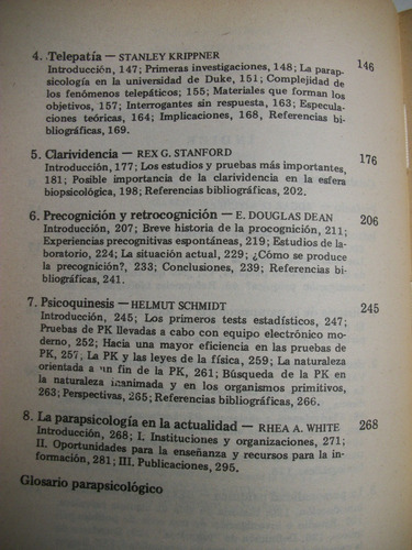 El Mundo De La Parapsicologia Los Fenomenos Paranormales C35